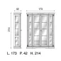 PALAZZO DUCALE ECRU Włoski Stół rozkładany Ø 110-148 x 76cm / 71BO54 PALAZZO DUCALE ECRU Włoski Stół rozkładany Ø 110-148 x 76cm / 71BO54