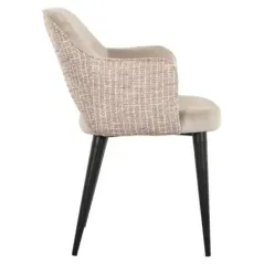 Krzesło Giovanna khaki welur / trendy rose (Be trendy 1673 rose) - Richmond