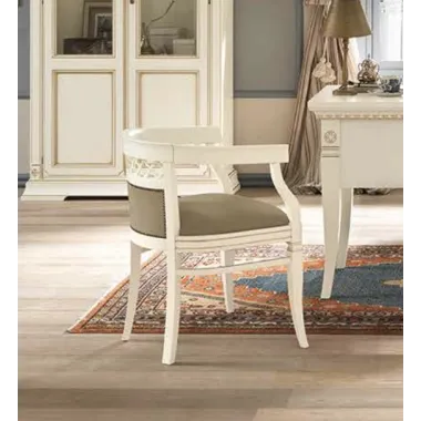 PALAZZO DUCALE ECRU Włoskie biurko Junior 118 x 78 x 61cm / 71BO04SR