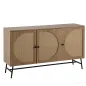 WOHNLING Komoda ratanowa BAMBOO dąb 140 x 80 x 39cm / WL6.892