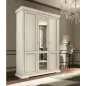 PALAZZO DUCALE ECRU Włoskie Łóżko tapicerowane wezgłowie eco skóra 140 x 200cm / 71BO13LT PALAZZO DUCALE ECRU Włoskie Łóżko tapicerowane wezgłowie eco skóra 140 x 200cm / 71BO13LT