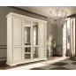 PALAZZO DUCALE ECRU Włoskie Łóżko tapicerowane wezgłowie eco skóra 140 x 200cm / 71BO13LT PALAZZO DUCALE ECRU Włoskie Łóżko tapicerowane wezgłowie eco skóra 140 x 200cm / 71BO13LT