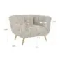 Fotel wypoczynkowy Huxley trendy nature (Be Trendy 01 Nature) - Richmond
