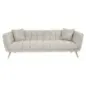 Sofa Huxley trendy nature / Szczotkowane złoto (Be Trendy 01 Nature) - Richmond