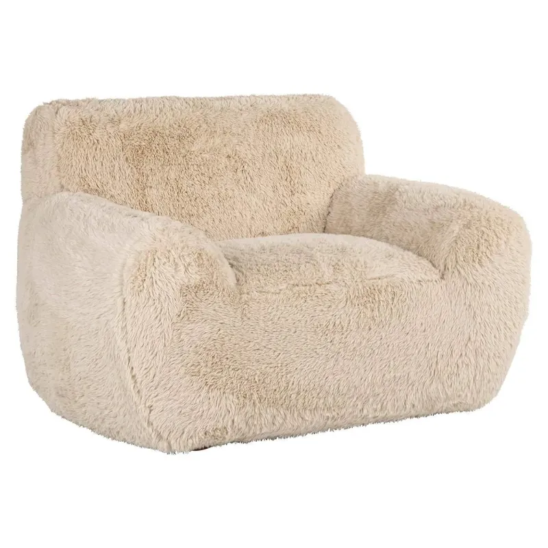Fotel wypoczynkowy Comfy piaskowy yakety (Yakety Yak Piasek) - Richmond