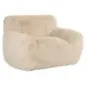 Fotel wypoczynkowy Comfy piaskowy yakety (Yakety Yak Piasek) - Richmond