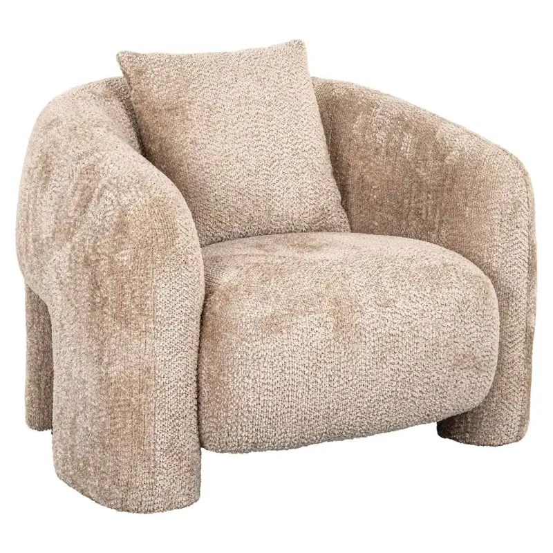 Fotel wypoczynkowy Milania piękny beżowy (Be Lovely 170 Beige) - Richmond