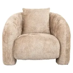 Fotel wypoczynkowy Milania piękny beżowy (Be Lovely 170 Beige) - Richmond
