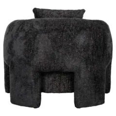 Fotel wypoczynkowy Milania piękny czarny (Be Lovely 17 Black) - Richmond