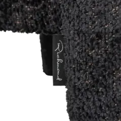 Fotel wypoczynkowy Milania piękny czarny (Be Lovely 17 Black) - Richmond