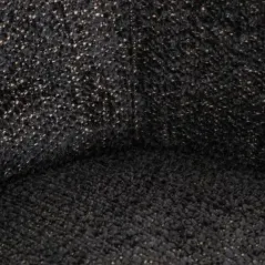 Fotel wypoczynkowy Milania piękny czarny (Be Lovely 17 Black) - Richmond