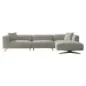 Sofa Hoxton 3-osobowa + leżanka prawostronna (Be Trendy 01 Nature) - Richmond