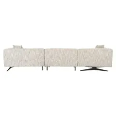 Sofa Hoxton 3-osobowa + szezlong lewy (Be Trendy 01 Nature) - Richmond