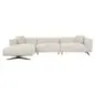 Sofa Hoxton 3-osobowa + szezlong lewy (Be Trendy 01 Nature) - Richmond