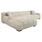 Sofa Hazel 3-osobowa + lewy szezlong modny nature (Be Trendy 01 Nature) - Richmond