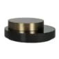 Stolik kawowy SLICE (Black/gold)