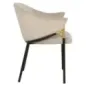 Krzesło Jocasta khaki velvet (zestaw 2) (Quartz Khaki 903) - Richmond