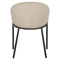Krzesło Jocasta khaki velvet (zestaw 2) (Quartz Khaki 903) - Richmond
