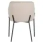Krzesło Fay khaki aksamit trudnopalny (FR-Quartz 903 Khaki) - Richmond