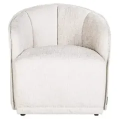Fotel wypoczynkowy Maryse kremowy fusion (Fusion cream 02). - Richmond