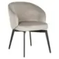 Krzesło Amphara khaki welur ognioodporny (FR-Quartz 903 Khaki) - Richmond