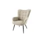 Invicta Fotel SCANDINAVIA z podłokietnikami bouclé 73cm / 44022