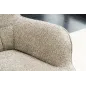 Invicta Fotel SCANDINAVIA z podłokietnikami bouclé 73cm / 44022