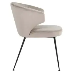 Krzesło Xandra khaki velvet (Quartz Khaki 903) - Richmond