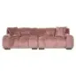 Sofa Charelle różowy chenille (Bergen 705 różowy chenille) - Richmond