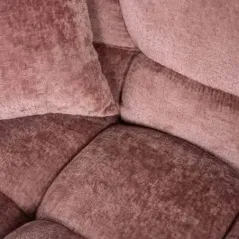 Sofa Charelle różowy chenille (Bergen 705 różowy chenille) - Richmond