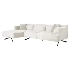 Sofa Donovan 3-osobowa + lewa leżanka (Fusion cream 02) - Richmond