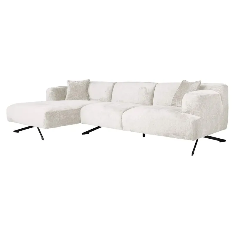 Sofa Donovan 3-osobowa + lewa leżanka (Fusion cream 02) - Richmond