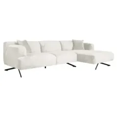 Sofa Donovan 3-osobowa + leżanka prawa (Fusion cream 02) - Richmond