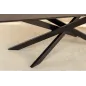 Invicta Stół do jadalni SIGNUM ciemnobrązowe drewno mango 220cm / 45837