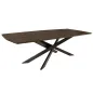 Invicta Stół do jadalni SIGNUM ciemnobrązowe drewno mango 220cm / 45837