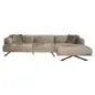 Sofa Donovan 3-osobowa + leżanka prawa (Bergen 104 taupe chenille) - Richmond