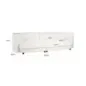 Sofa Davina kremowy fusion (Fusion kremowy 02) - Richmond