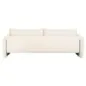 Sofa Sandro biały chenille (Bergen 900 biały chenille) - Richmond