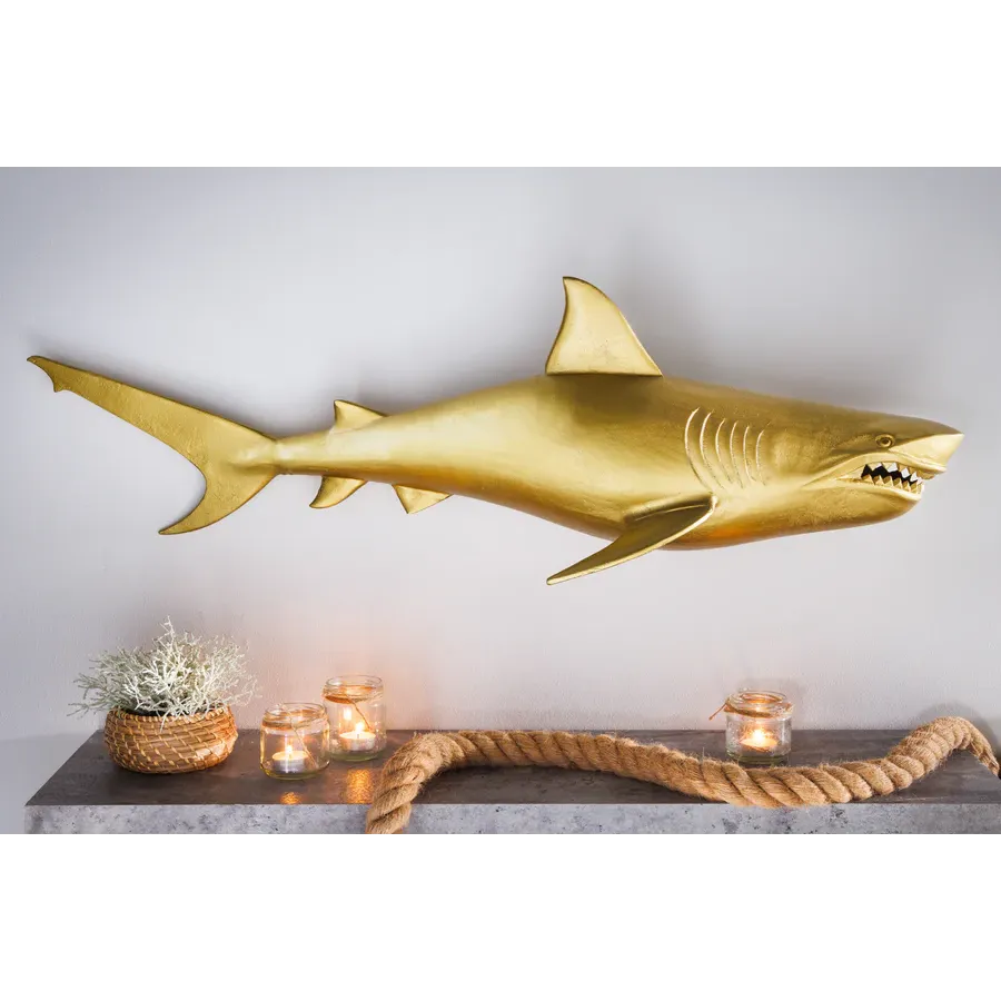 Invicta Dekoracja ścienna HAI PRAWA STRONA 105cm złota / 43046