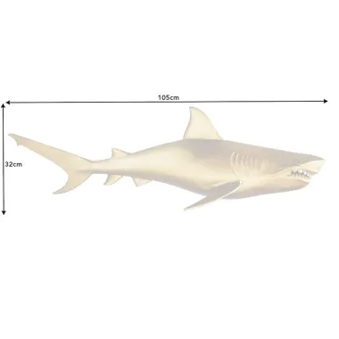 Invicta Dekoracja ścienna HAI 105cm złota / 43046