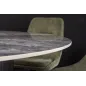 Invicta Stół UNIQUE okrągły ceramiczny szary marmurowy blat 120cm / 46382 Invicta Stół UNIQUE okrągły ceramiczny szary marmurowy blat 120cm / 46382