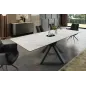 Invicta Stół do jadalni ETERNITY ceramiczny optyka biełego marmuru 160 - 200cm / 46625