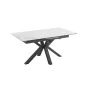 Invicta Stół do jadalni ETERNITY ceramiczny optyka biełego marmuru 160 - 200cm / 46625