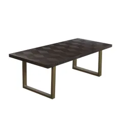 Stół do jadalni LUXOR diament brązowy 230cm / 7749