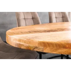 Invicta GALAXIE Oval Stół do jadalni mango 240cm / 45771