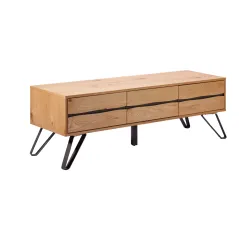 Invicta LIVING EDGE Szafka RTV dąb dziki 160cm / 46342