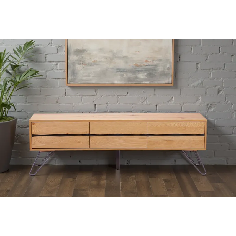 Invicta LIVING EDGE Szafka RTV dąb dziki 160cm / 46342 Invicta LIVING EDGE Szafka RTV dąb dziki 160cm / 46342