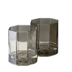 Zestaw 2 szklanek do whisky Versace Crystal Lumiere