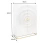Invicta Komoda GOLDEN SUNSET WHITE wysoka 95cm / 48409