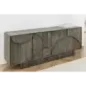 Invicta Komoda ART DECO 3D drewno mango dymione szare 170cm / 45480